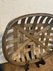 Vintage Style Woven Tobacco Basket