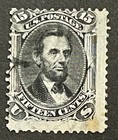 Travelstamps  Us Stamps Scott  98  15   Lincoln  Grill  Used Cv  275 00