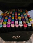 Touch 100pcs Multicolor Alcohol Markers Set With Carrying Case
