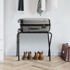 Convenient Metal Travel Folding Luggage Suitcase Rack Stand Home Hotel