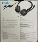 Logitech - H390 - Usb Headset With Noise Cancelling Microphone - Black
