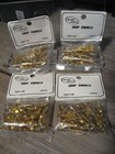 48 Size 1 0 Snap Swivels 2 1 2  Brass Finish Fishing Swivels  4 Packs Of 12 