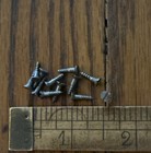 Antique Wood Screws  2 X 3 8    Flat Head Slotted Steel American Made Free Ship