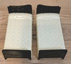 Plasco 1950s Mid Century 6 Piece Bedroom Set Vintage Dollhouse Furniture Plastic