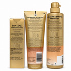 Pantene Pro-v Abundant   Strong 3-piece Set Shampoo Conditioner Serum New