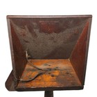 1901 Antique 16  John Skirrow Telegraph Resonator Iron Pedestal Box