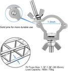 10pcs  Small Size Truss Clamp Stage Lights Clamp 1 18   -1 38      30-35mm     Perfectly
