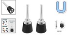 Efficient Sanding With 1 Inch Roloc Disc Pad Holders     2-pack Essentials