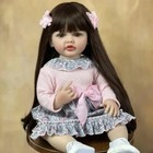 Girl 22  Reborn Baby Dolls Lifelike Realistic Newborn Full Body Silicone Vinyl