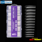 Press On Nails 240pcs Long Ballerina Coffin Full Cover False Nail Tips Womens