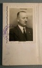 German Austrian Alpine Club Membership Card Photo Identification Wwii 1941-1944