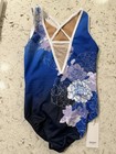 Brand New Unworn Sylvia P Gymnastics Short Sleeved Leotard - Child Size 12