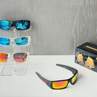 Oakley Gascan Oo9014-4460 Sunglasses Matte Black Prizm Ruby Polarized Lens