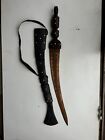 Antique African Congo Copper Trade Short Sword  Knife