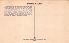 Vintage Postcard - Us National Cemetery Gettysburg Pennsylvania Linen C1930