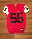 Nike Mach Speed Football Game Jersey Red White Men s Large 789929