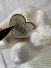 Ty Pillow Pals Baba The Lamb 13    Plush Stuffed Animal Toy 1996 White Yellow Bow 