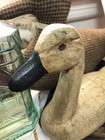 Vintage Hand-carved Wooden Goose Duck Decoy Primitive Rustic Farmhouse 10 