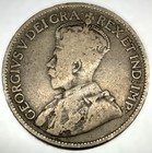 Canada 1918 25 Cents  925 Silver Km 24 Fine Condition Canadian Silver Coin -4605