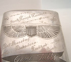 Wwii Cigar Cigarette Case 500th Rough Riders Philippines 1944 Engraved