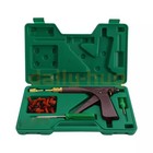 Tire Plugger Tubeless Tire Wheel Repair Gun Kit Mushroom Plug Probe Nozzle  Us