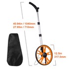 Digital Measuring Wheel 12 5  99999ft M ft Distance Walking Telescoping