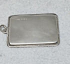 Antique English Silver Stamp Holder 