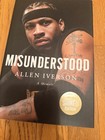 Brand New Allen Iverson Signed  Autographed Book Misunderstood Nba B n