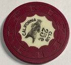 California Club 25 Cent Casino Chip- Standing Bear- Scarce