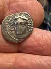 Thessaly Larissa  Larasa     Horse Silver Drachm Silver Coin 300 Bc  Ef 6gm