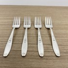 1847 Rogers Bros Ambassador Silverplate Salad Forks 1919 Set  4 