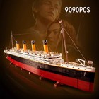 Titanic 10294 Model Building Blocks Toy Gift Set Moc Creator Style 9090pcs Nobox