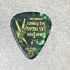 Cheap Trick Rick Nielsen 2009 Tour Guitar Pick Las Vegas Pearl Green