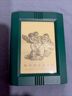 Lot Of 3 Vintage Momento Green Notched Picture Frames 3 5x5 Postmodern 1990s