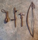 Marx Johnny West Chief Cherokee Geronimo Peace Pipe  Bow  Weapons  Accessory Lot
