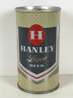 Hanley Lager Beer Can Vintage Original Steel 12oz Polka Dot Narrow Seam