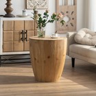 Vintage Style Bucket Shaped Coffee Table Set For Office