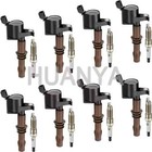 Oem Motorcraft 8 Ignition Coil Dg521   8 Spark Plug Sp509 Fit Ford F150 4 6 5 4l