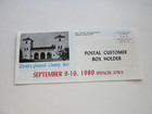 1989 Clay County Fair Program  Spencer  Iowa  Willie Nelson  Oak Ridge Boys Jan