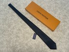 Louis Vuitton Men s Micro Damier Tie Black Full Packaging Nwt