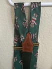 Vintage Lot 3 Polo Ralph Lauren Brass Leather Silk Bear Rare Suspenders Usa