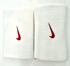 Nike Premier Home   Away Doublewide Wristbands Red white