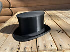 Antique Vintage Victorian Black Silk Top Hat Lincoln Bennett - Genuine  Germany