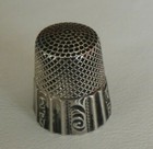Antique Ketcham   Mcdougall Mkd Sterling Silver Thimble  344
