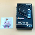 Sony Walkman Wm-f203 Cassette Player Recorder Am Fm Radio Vintage Japan Portable