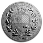 2019 Germania Allegories  britannia   Germania 1 Ounce Silver Colorized Coin 