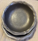 Set Vintage Wilton Royal Pewter Soup Cereal Bowl Queen Anne Mcm Columbia Usa 7   