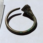 Rare Viking Bronze Silvered Ancient Amulet Beautiful Authentic Artifact