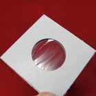 25 Cardboard 2 X 2 Coin Holder Mylar Flips For Us Silver Dollar 38 1mm Or 1 5  