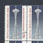 Seattle World s Fair - 63 Year Old Vintage Mint Set Of 4 Stamps 